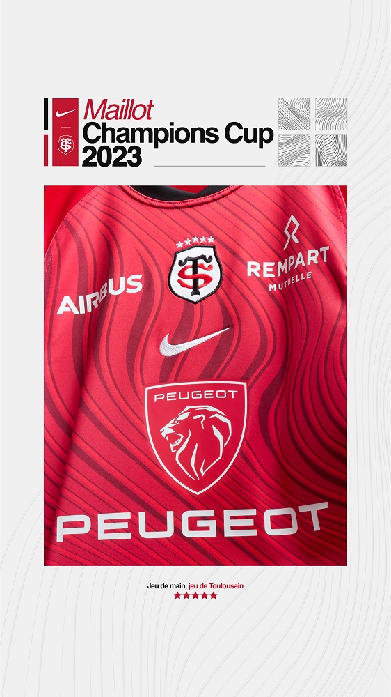 Maillot Champions Cup saison 2023/2024