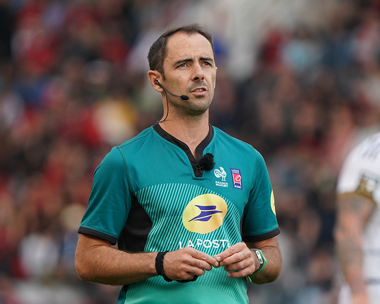 Jonathan Gasnier, arbitre de Top 14