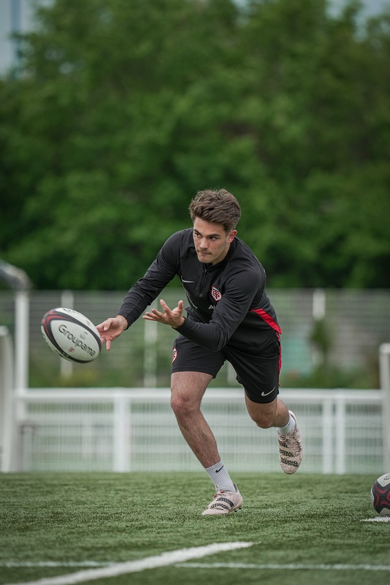 Nathan Llaveria, entraînement Espoirs 23/24